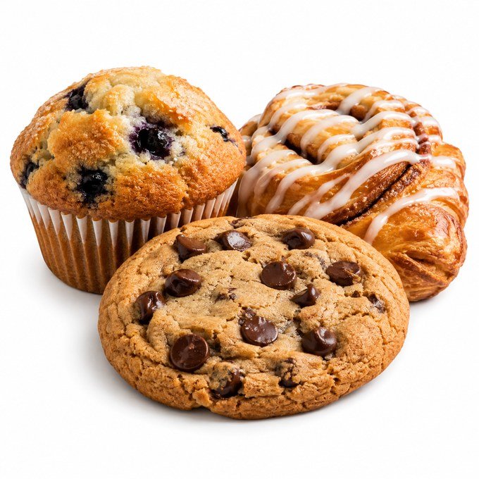 Bakery items from the Sugar Bear truck