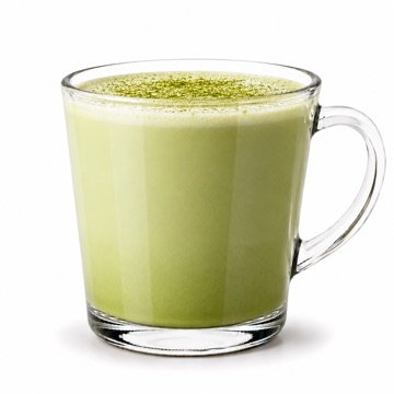 Hot Green Tea Matcha Latte