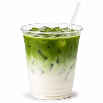 Iced Green Tea Matcha Latte